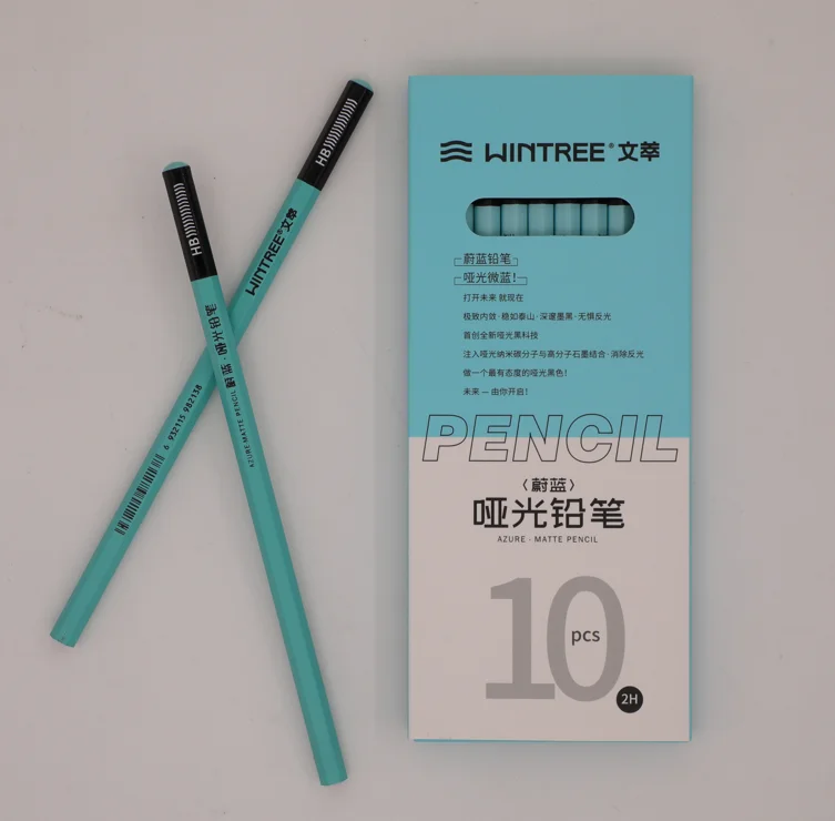 Wintree Azure matte  Art supplies Drawing painting matte nano carbon professional  molecules sketching pencil Charcoal
