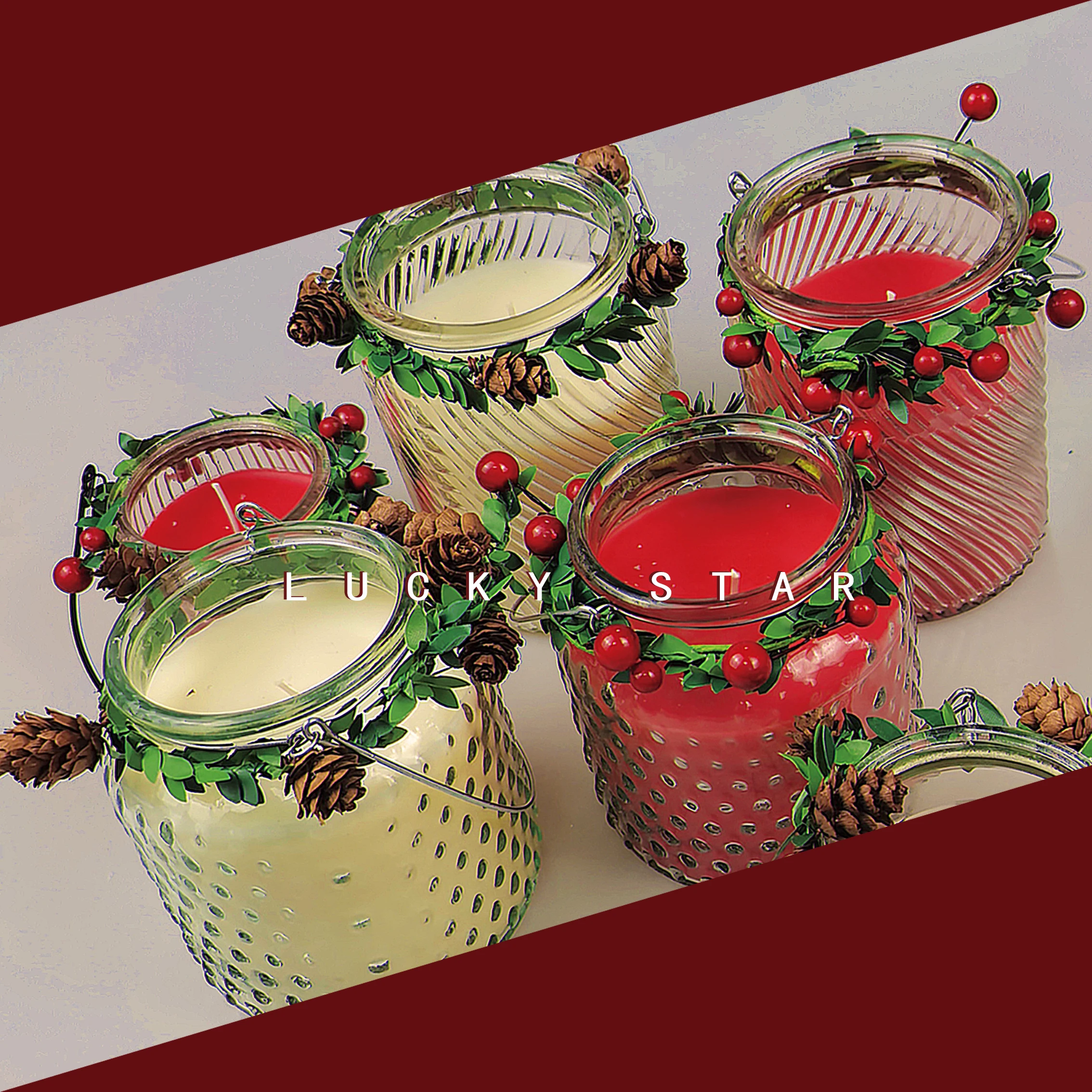 
Luxury Aromatherapy Wholesale Fragrance Luxury Gift Natural Soy Wax Scented Candles 