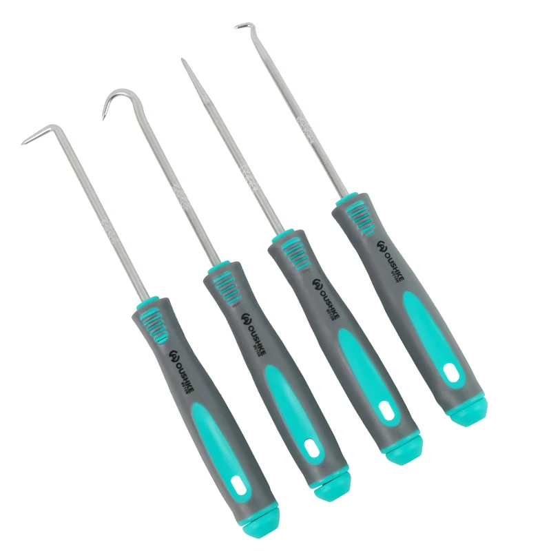 OUSHKE 4pcs/set Car Pick And Hook Set Automotive O Ring Oil Seal Gasket Puller Remover Craft Hand Tool Oil Seal Hook