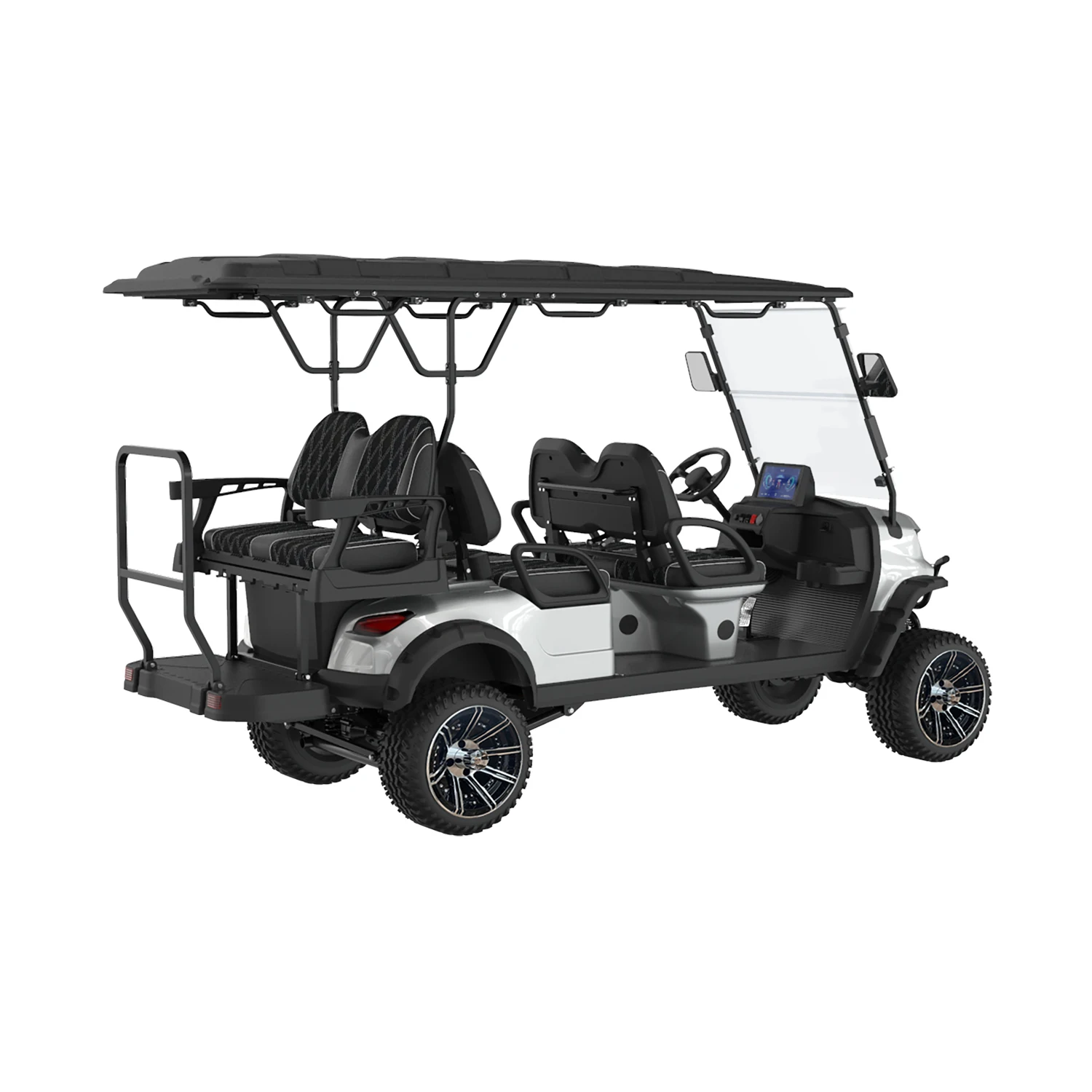 Shining Side by Mobility Scooter Pick up Truck Trailer Cuatrimoto Side by Side Utility Electric Scooters for Adults Golf Cart