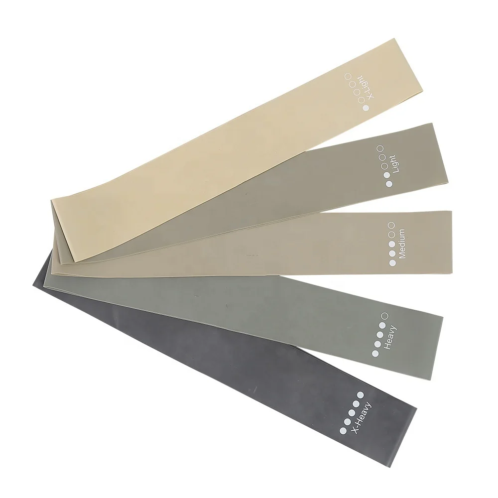 High Quality 100% Latex Elastic Rubber Resistance Band Loops Gym Home Fitness Workout Bands Resistance Custom Logo