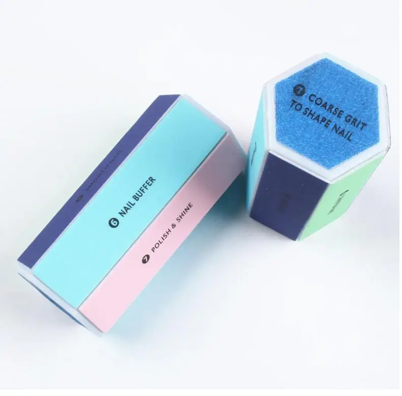 Factory Wholesale Personalized 8  Sides Nail File Buffer Block
