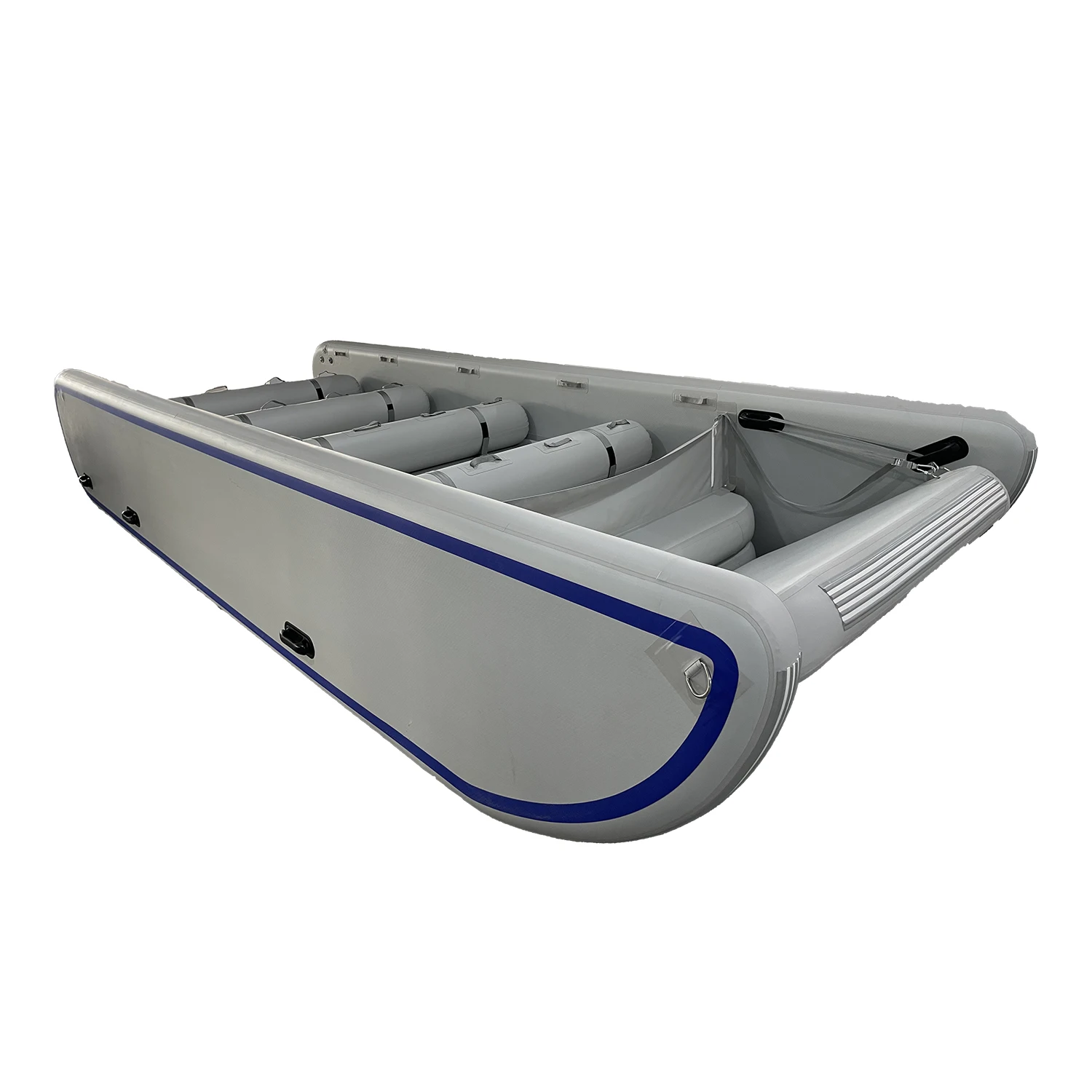 High Quality Factory manufacture Portable fishing boat rowing boat for transport rescue DWF Life Raft Foldable Ferry Boat