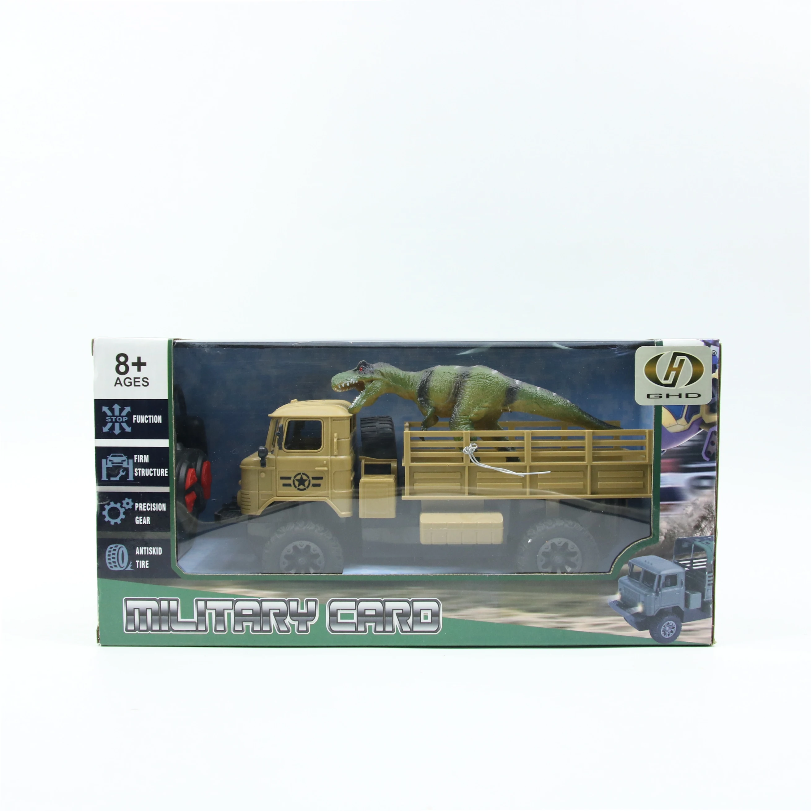 Remote control four-wheel drive military truck 6WD climbing off-road vehicle model remote control