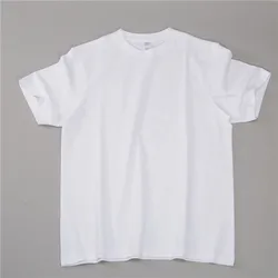 300 gsm мужская повседневная хлопковая Базовая футболка с круглым вырезом и короткими рукавами, Спортивная однотонная настраиваемая суперкачественная футболка