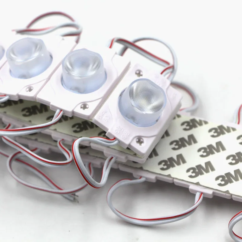 SMD2835 3030 ABS Injection Led Module With Lens For Side Light  DC12V/24V  kinds of   1 Chips 1.5W LED  Module