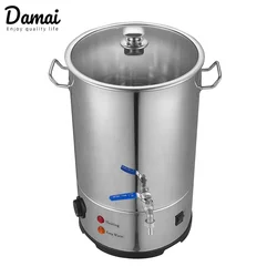 Stainless Steel 304  Electric Water Boiler Kettle Tea Coffee Water Heater Tank Hotel Home Appliance