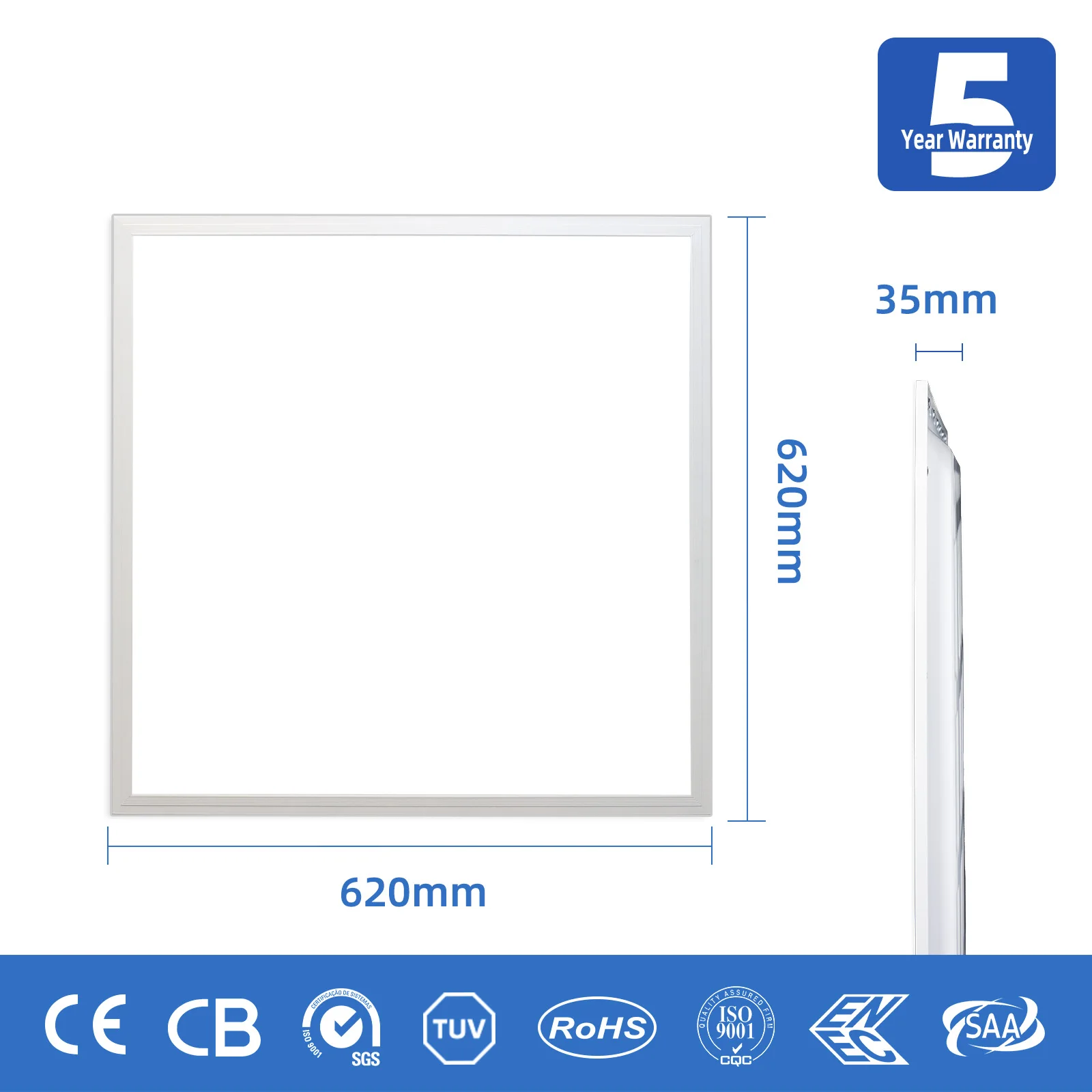 300*600 595*595 600*600 600*1200 mm 36w 40w 42w 48w Ceiling Lamp Led Commercial Panel Light For Office School Factory