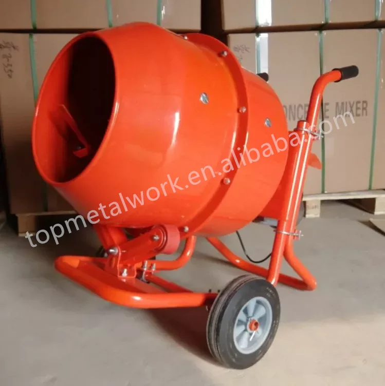 Электрическая мини-Бетономешалка из нержавеющей стали 240 В