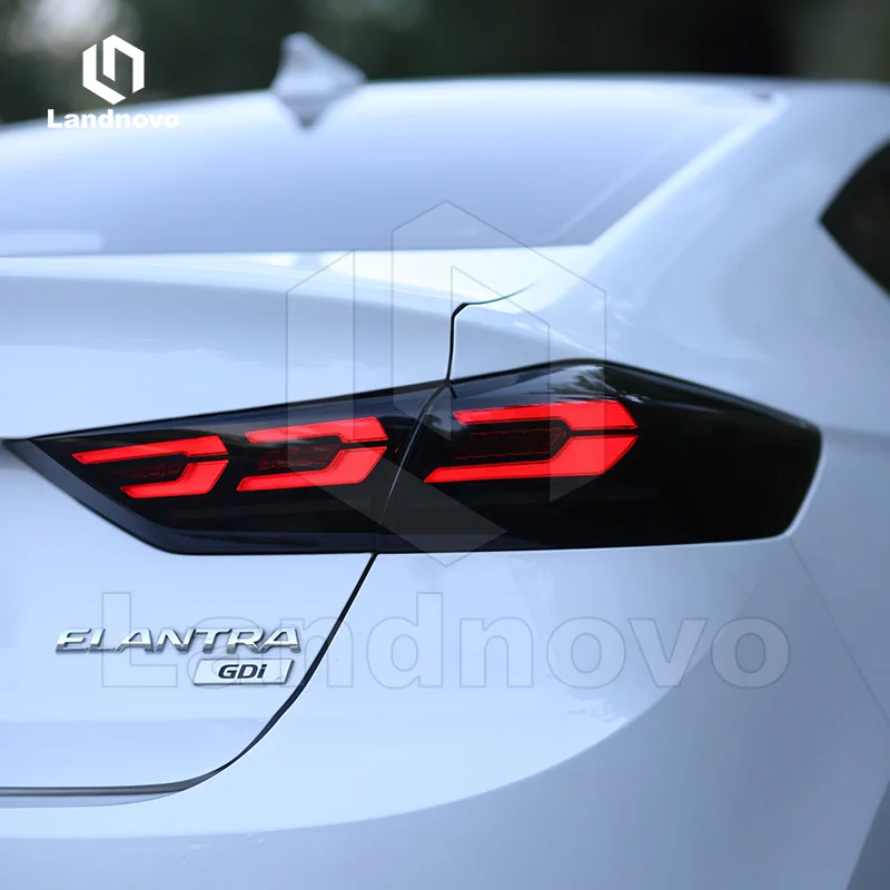 Wholesales Tail light For Hyundai Elantra Led Tail Light Rear Lamp sequential Dynamic Light