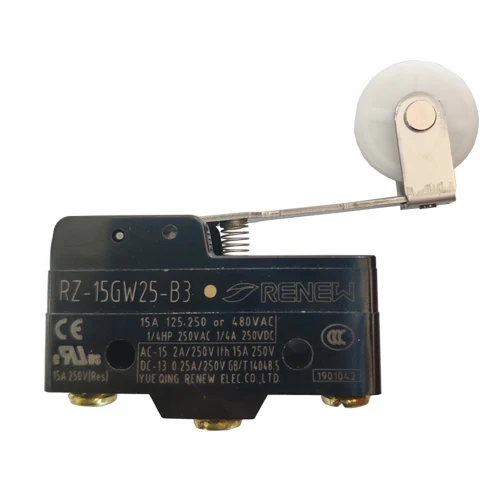 Большой роликовый рычаг вдавливания переключатель обновления микропереключатель