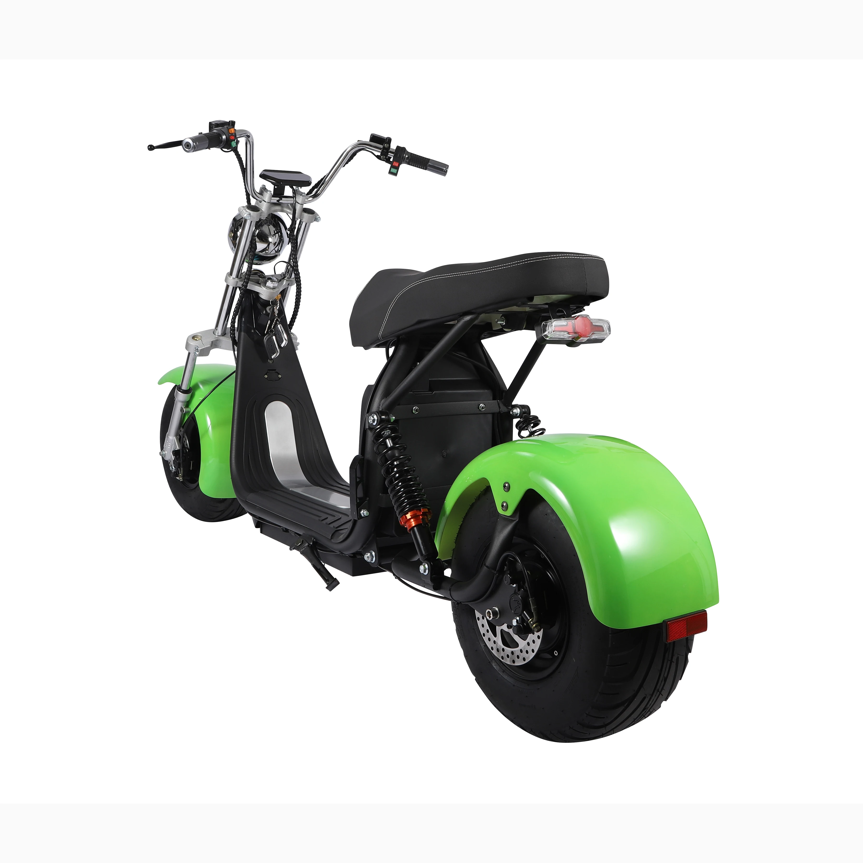 Powerful battery scooter fat tire 2 wheel electric citycoco 19.5 inch