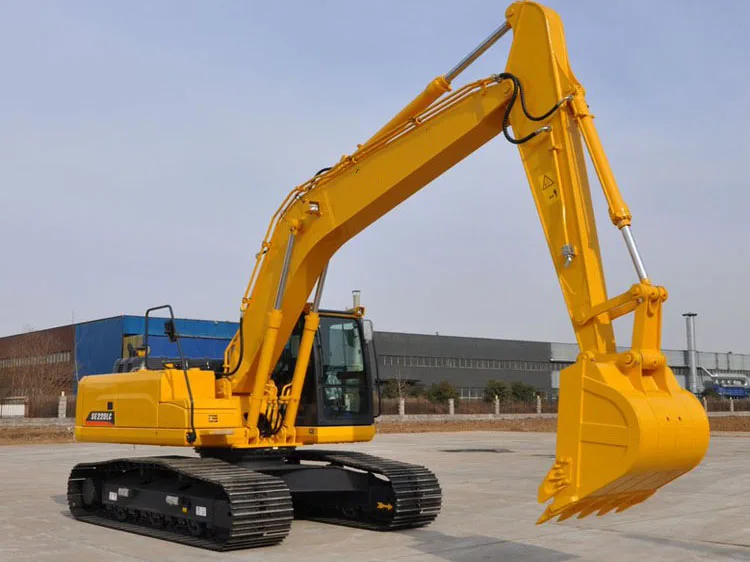 Chinese earth moving machinery excavator 21Ton Large Excavator SE210 for sale