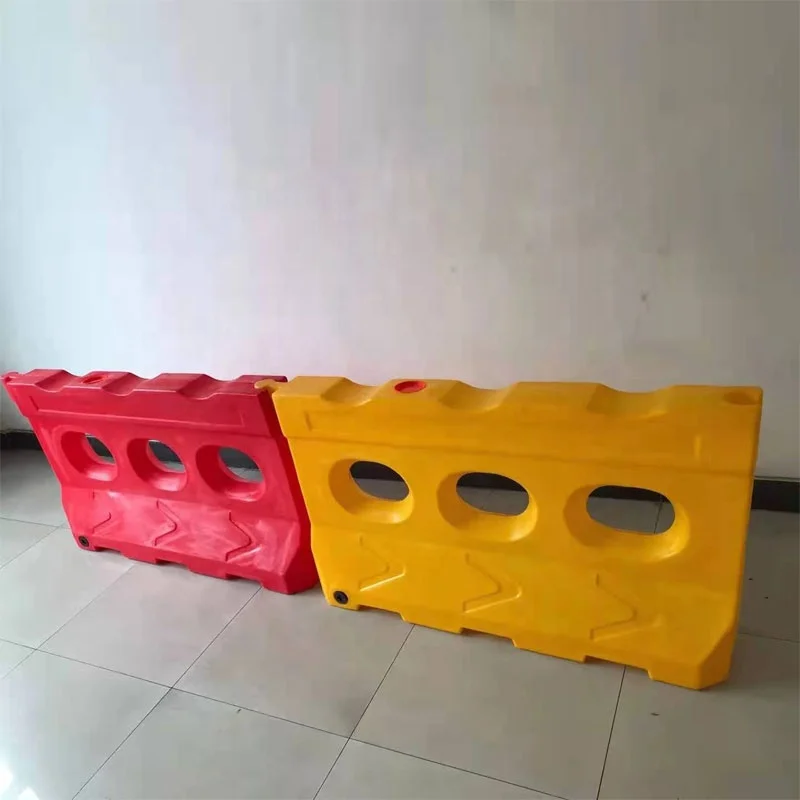 Factory Sale Low Price Red Water Plastic Barrier Traffic Facilities Road Barrier