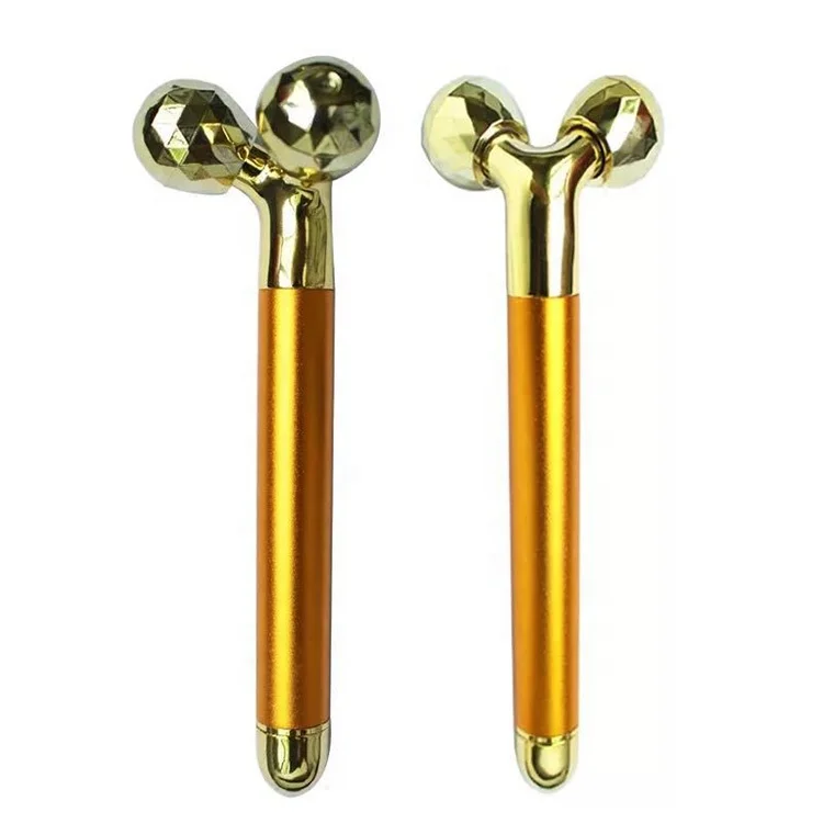 Wholesale 3D Roller Thin Face metal Massager vibrating Facial thinness machine for lifting