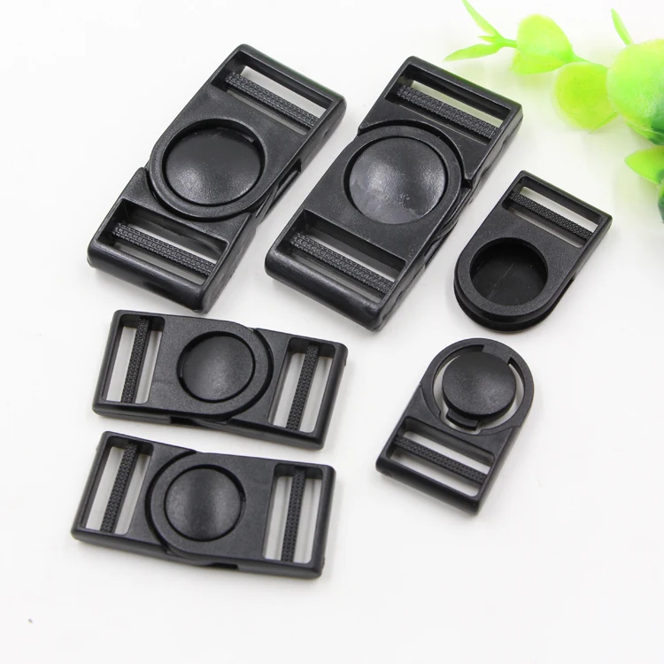 Wholesale adjustable plastic buckle clip for backpack garment use free sample
