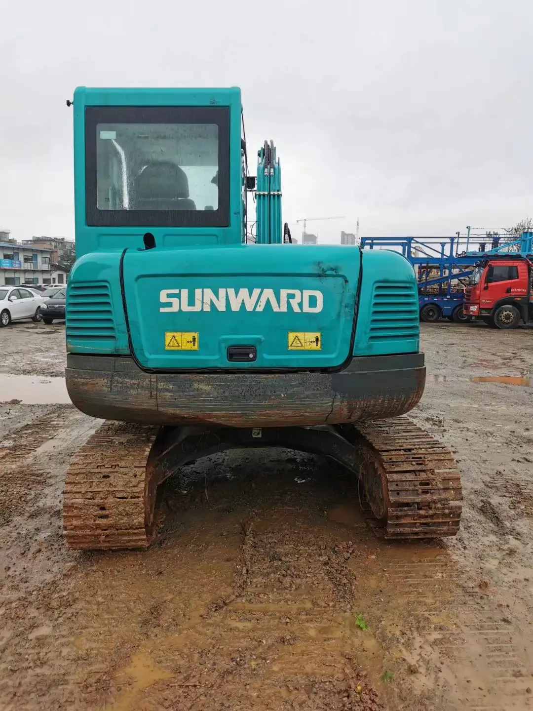 Sunward used excavator and crusher hydraulic hammer cheap hydraulic mini excavator micro bucket excavator for sale