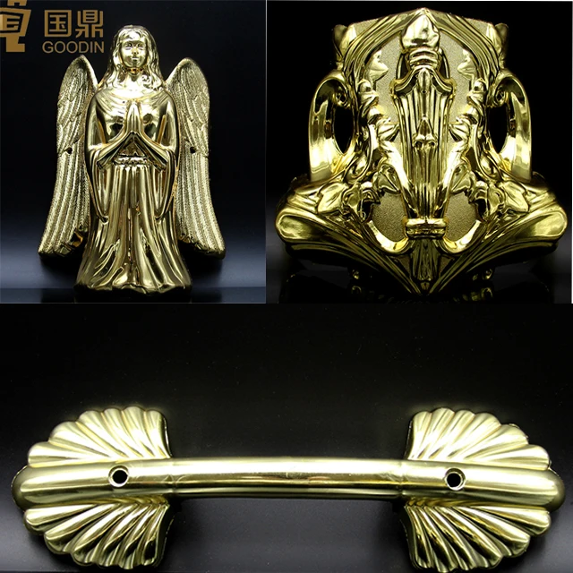 Supply Plastic Coffin Accessories/Casket Corner/Casket Handle In Set Packing