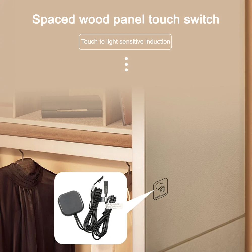 12V 24V ON/OFF Electronic IR Touchless Infrared Inductive Proximity Motion Sensor Switch for Office Furniture Kitchen Cabinet