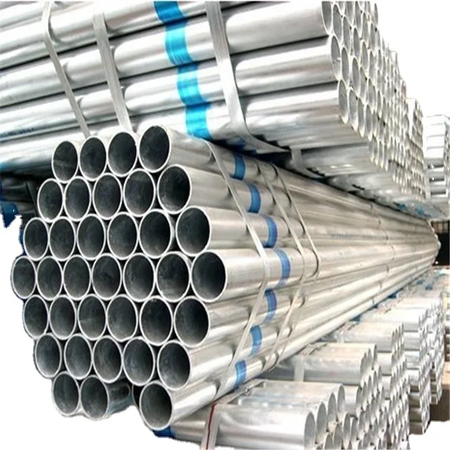 Hot-dipped galvanized steel pipe  and scalffolding tubs used for greenhouses