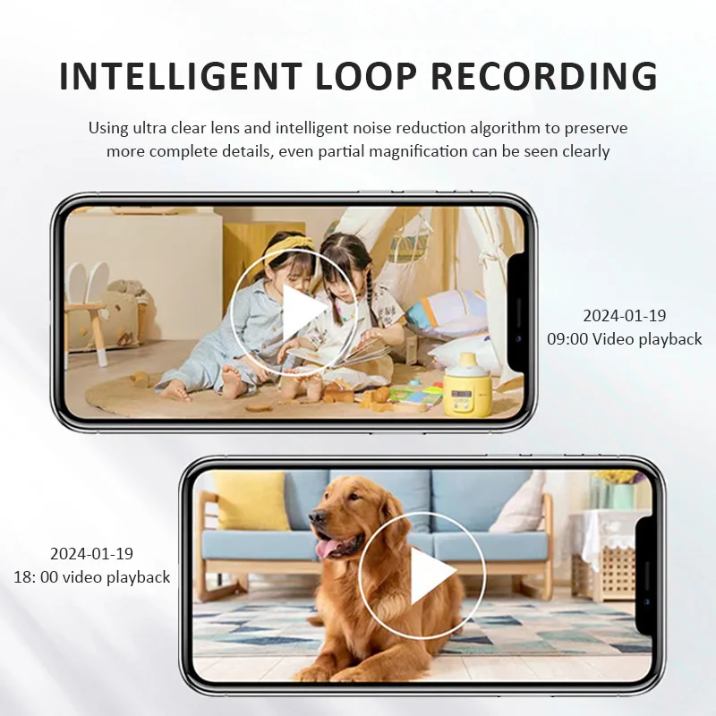 Pet home monitoring camera  wireless intelligent camera high-definition remote voice monitoring