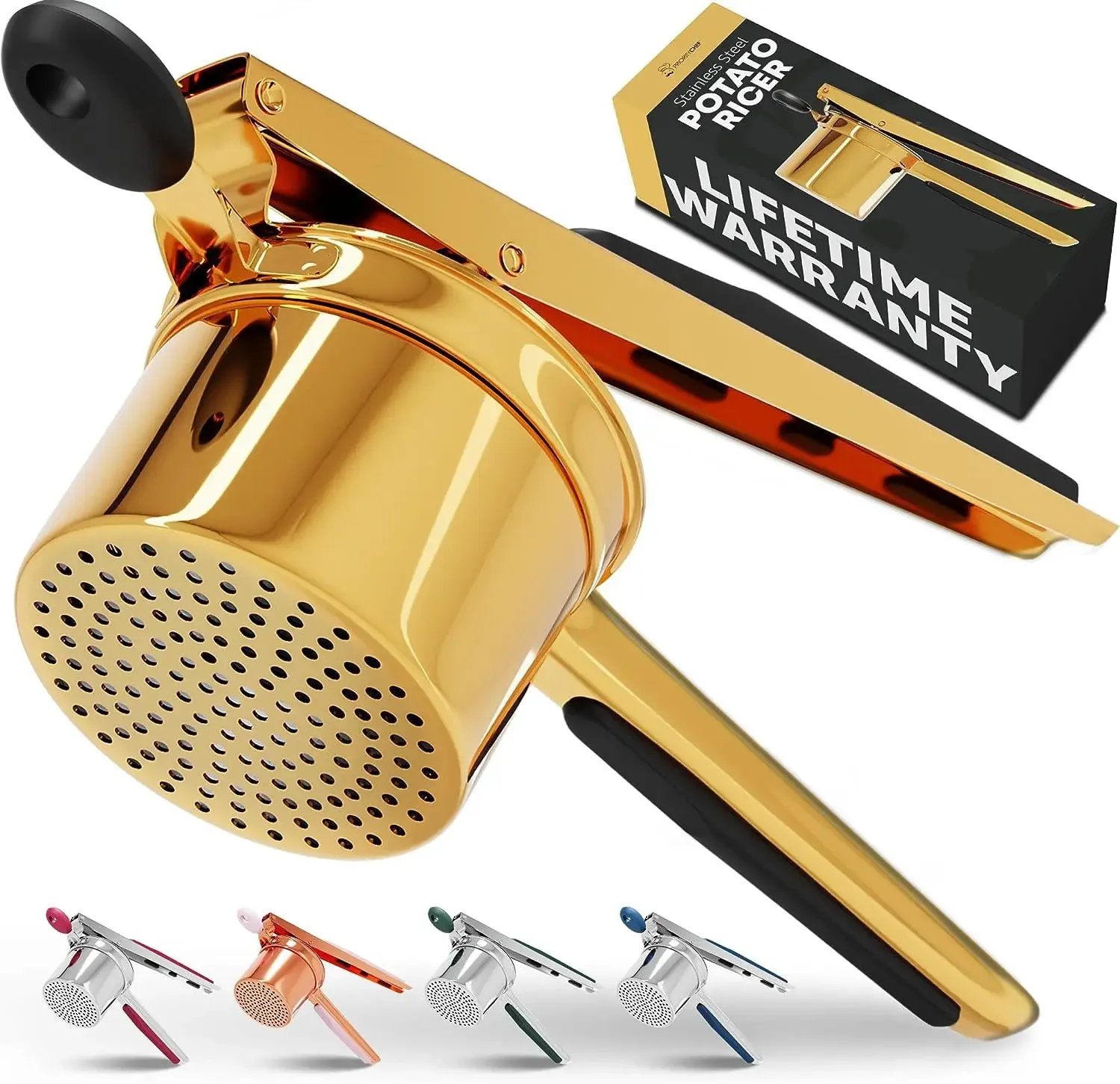 Хит продаж, 2023 кухонный инструмент для приготовления картофеля из нержавеющей стали, кухонный инструмент для прессования и пюре для идеального картофельного пюре