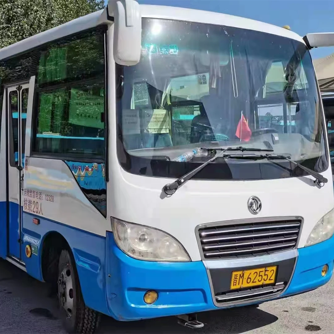 2017 year dongfeng used bus with 29 seats left hand drive on Sale