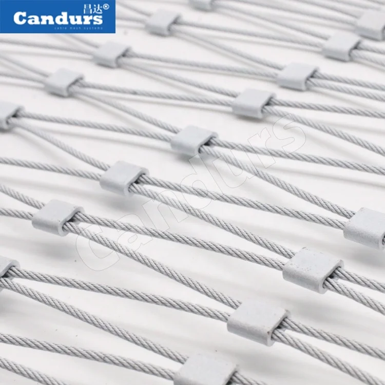 PVD White Golden Bronze Black Red Green Stainless Steel Wire Rope Cable Mesh