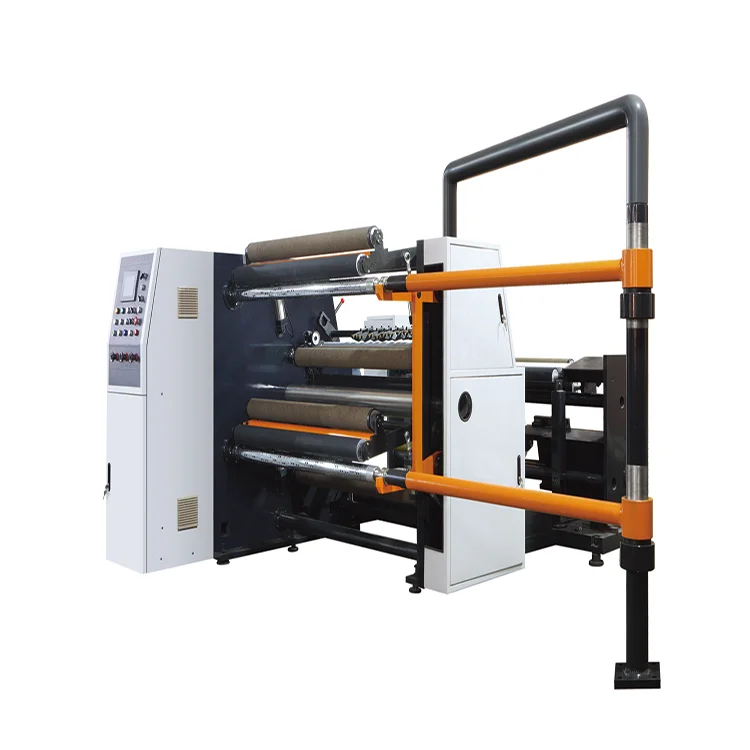 Fully automatic high speed aluminum foil slitting rewinding machine paper slitting rewinding machine