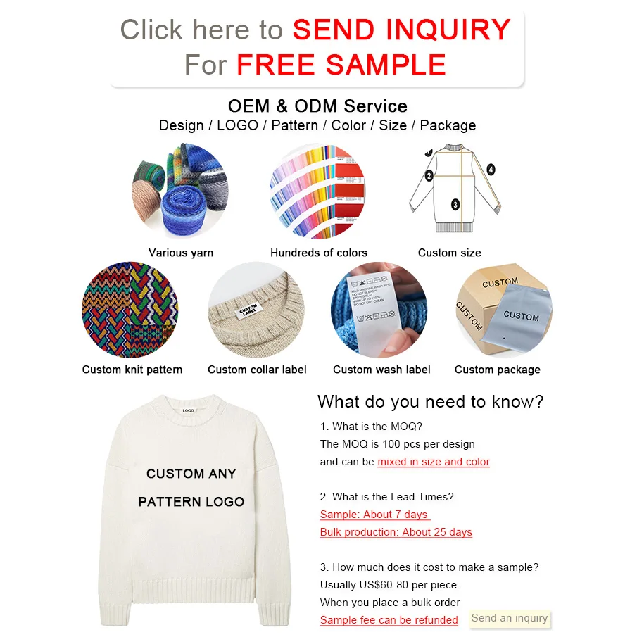 Custom OEM Crew Neck Sweater Long Sleeve striped Sweater Men Gradient Knitted Pullover Jacquard Knitwear Men Mohair Sweater