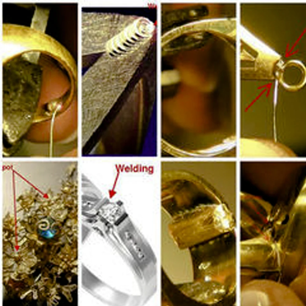 100W 200W Yag Jewelry Glasses Frame Portable Soldadora Laser Welding Welders Guangdong Industrial Fiber Repairing Laser Welding