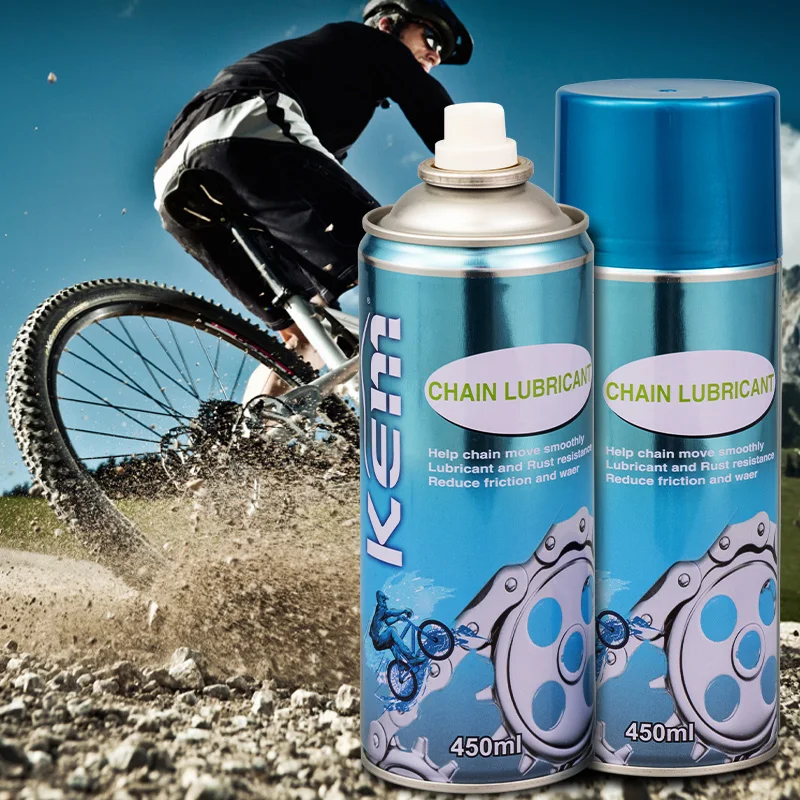 High performance Lubricant Spray Chain Lube Jet Lube for motorcycle and bicycle chains