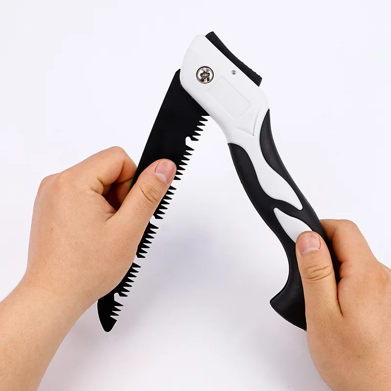 Folding saw household small hand saw SK5 fruit tree pruning garden saw outdoor wood cutting saw