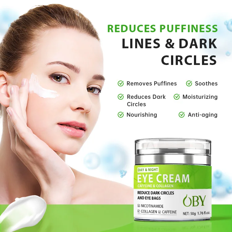 OBY Drop Shipping Collagen Eye Cream Anti-Aging Wrinkle Cream In The Eyes Moisturizing Firming Lightening Dark Circle Eye Cream