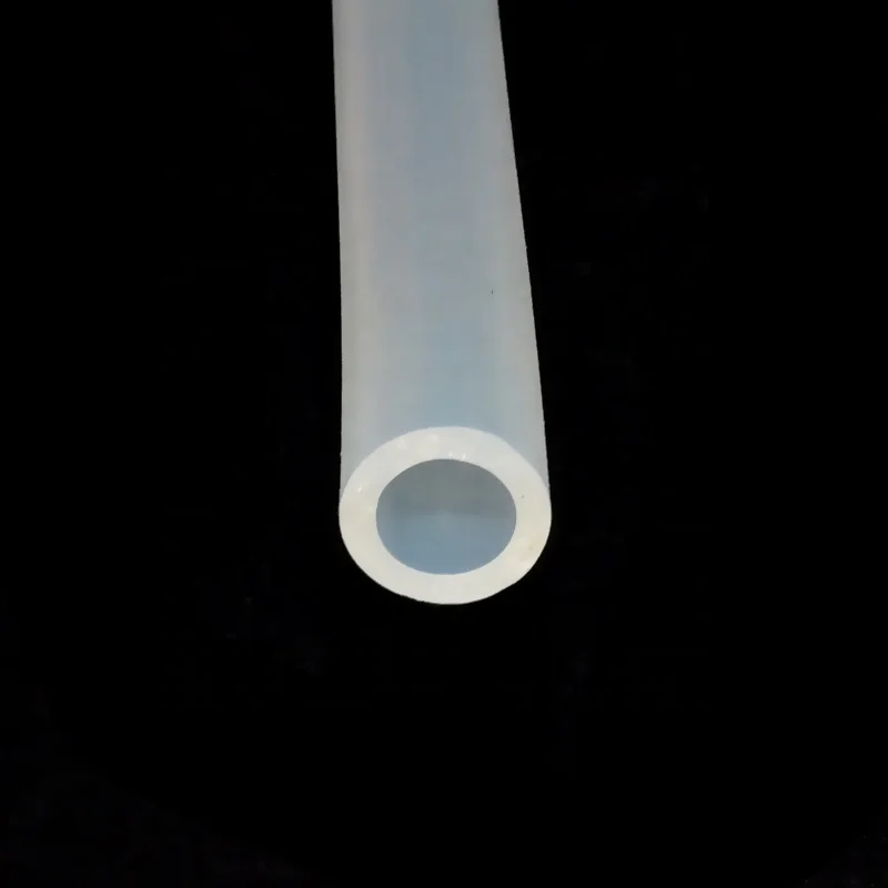 12*8 clear color food grade silicone hose