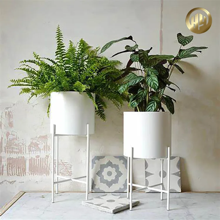 Wholesale Lavendre Flower Rack Flower Stand Nordic Wrought Indoor Flower Pot Rack Floor Plant Rack