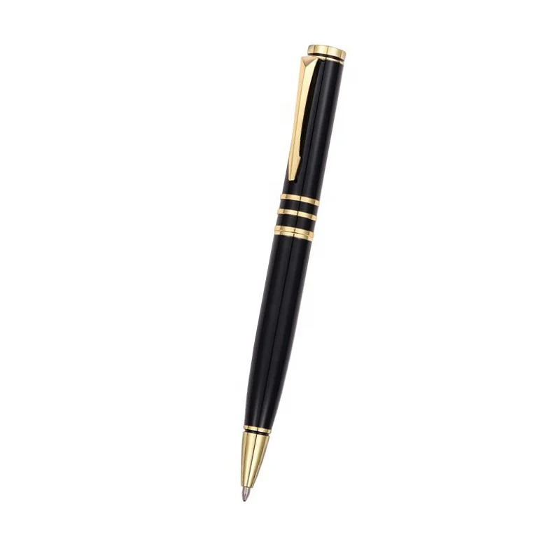 Rose Gold Twist Heavy Metal Ballpoint Pen With Gift Box Customized Pen Logo Advertising Pen