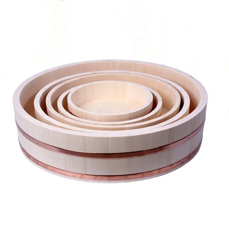 
Japanese Wooden Sushi Berrel Sushi Oke Sushi Hangiri 