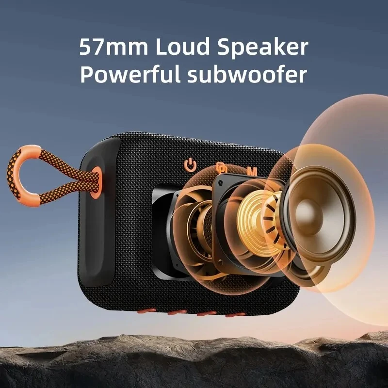 2024 Zealot S75 Outdoor Sports Waterproof Portable Subwoofer Wireless mini blue tooth Speakers backpack speaker with led light