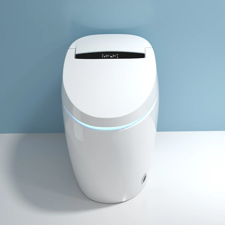 Современный роскошный полнофункциональный автоматический туалет для биде, слитный автоматический смыв, умный электрический умный туалет с голосовым управлением