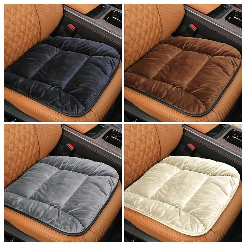 Car heated seat covers with 3 temperature settings.Comfortable heated car seat cushions  heat up quickly in winter  cold weather