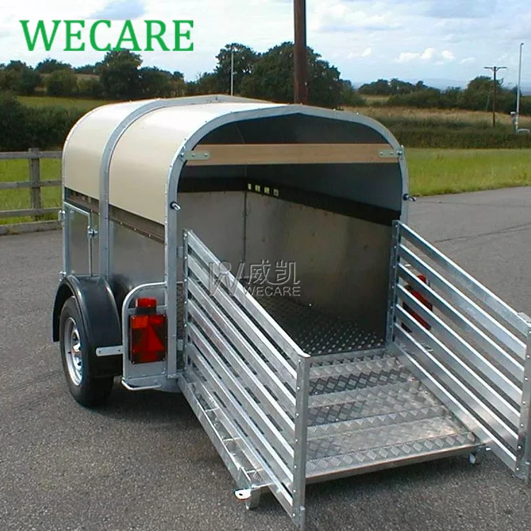WECARE Mobile Ice Cream Car Hot Dog Coffee Cart Mini Small Fast Food Truck Horse Bar Trailer with Full Kitchen Equipment