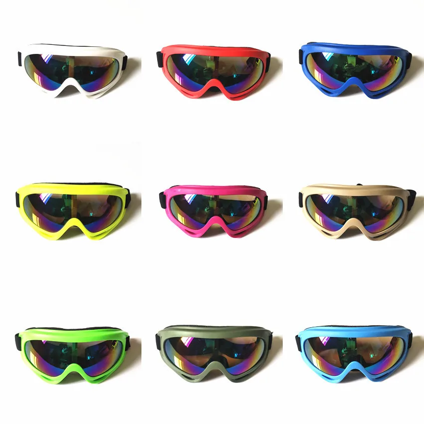 Factory Price Outdoor Ski Goggles Breathable Motorcycle Eyewear Windproof Ski Goggles
