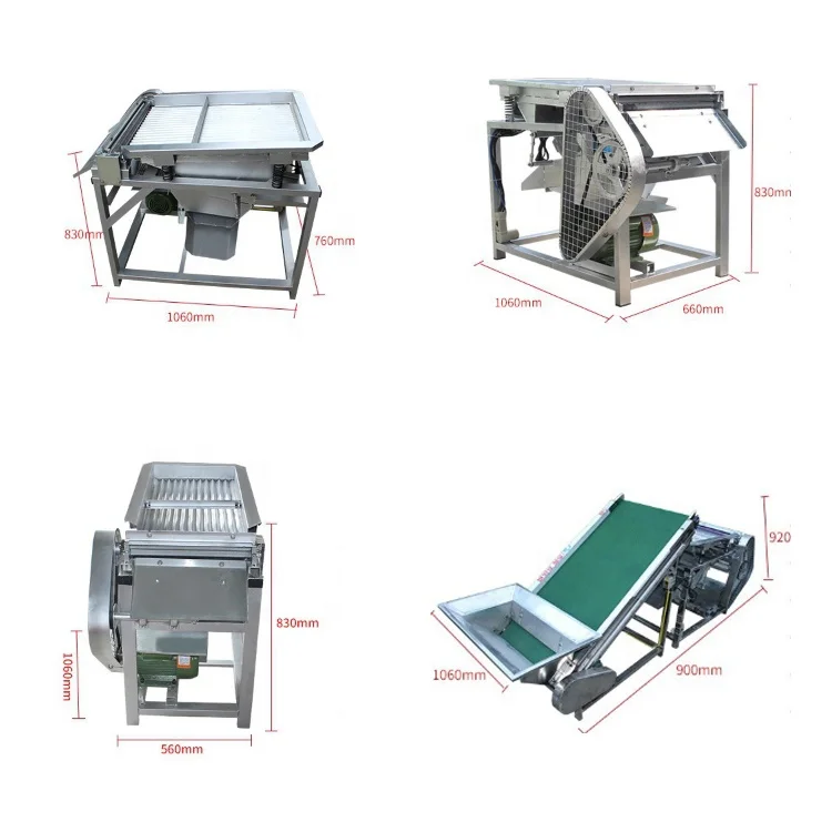 Variety of styles mung bean peeling machine