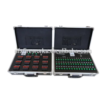 48 channels remote control firing systems  with 12v rechargeable battery  stage fountains machine