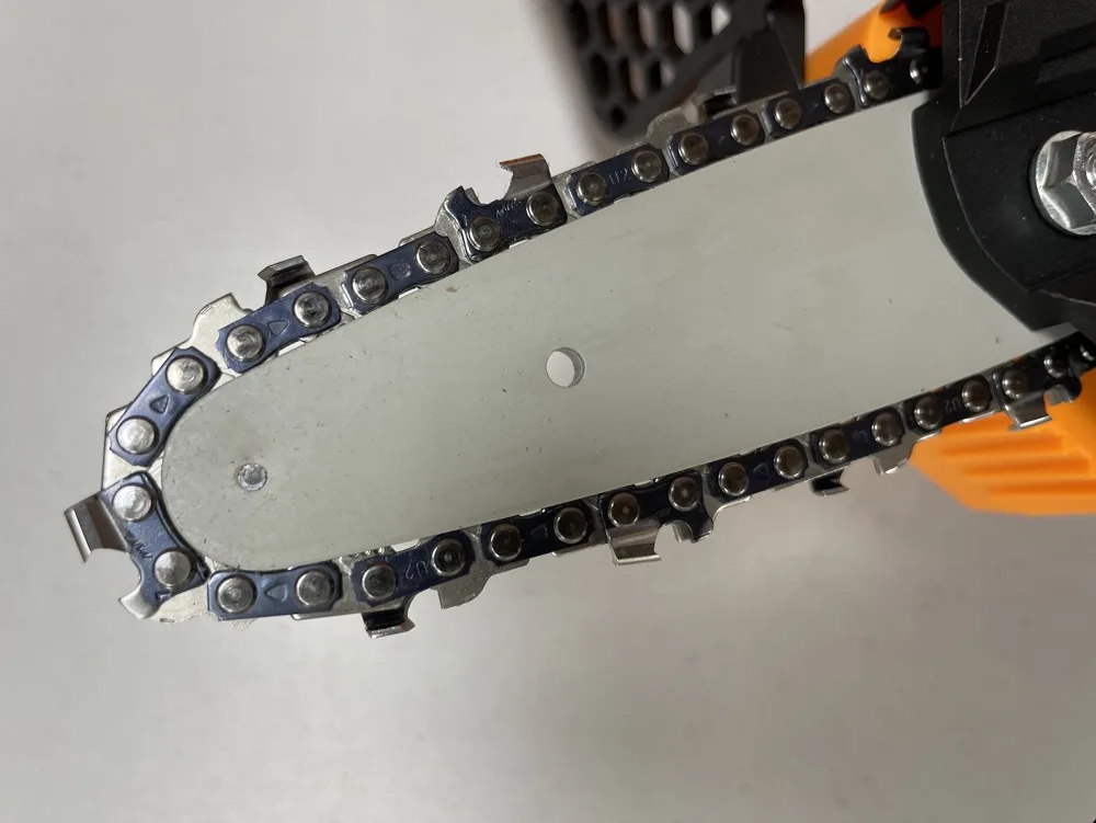 Brushless mini electric 20v 4ah cordless lithium battery chain saw chainsaw