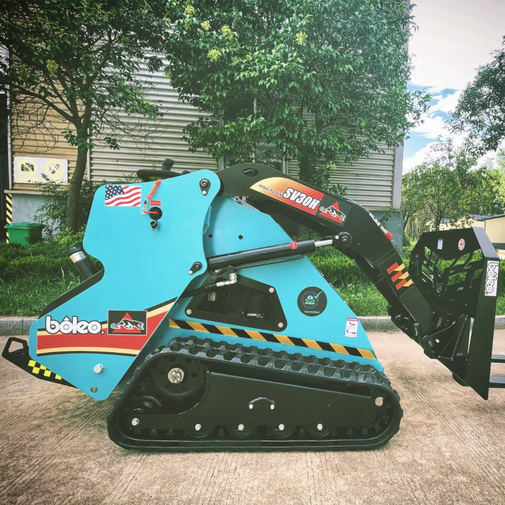 Certificated Fast Shipping Micro Loader Attachments Price Fully Hydraulic Mini Skid Steer Loader