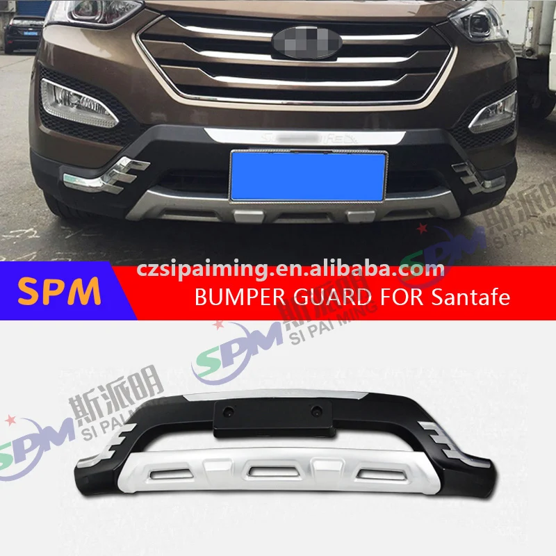 SPM ABS front and rear bumper guard protector for hyundai SANTAFE 2013-2015