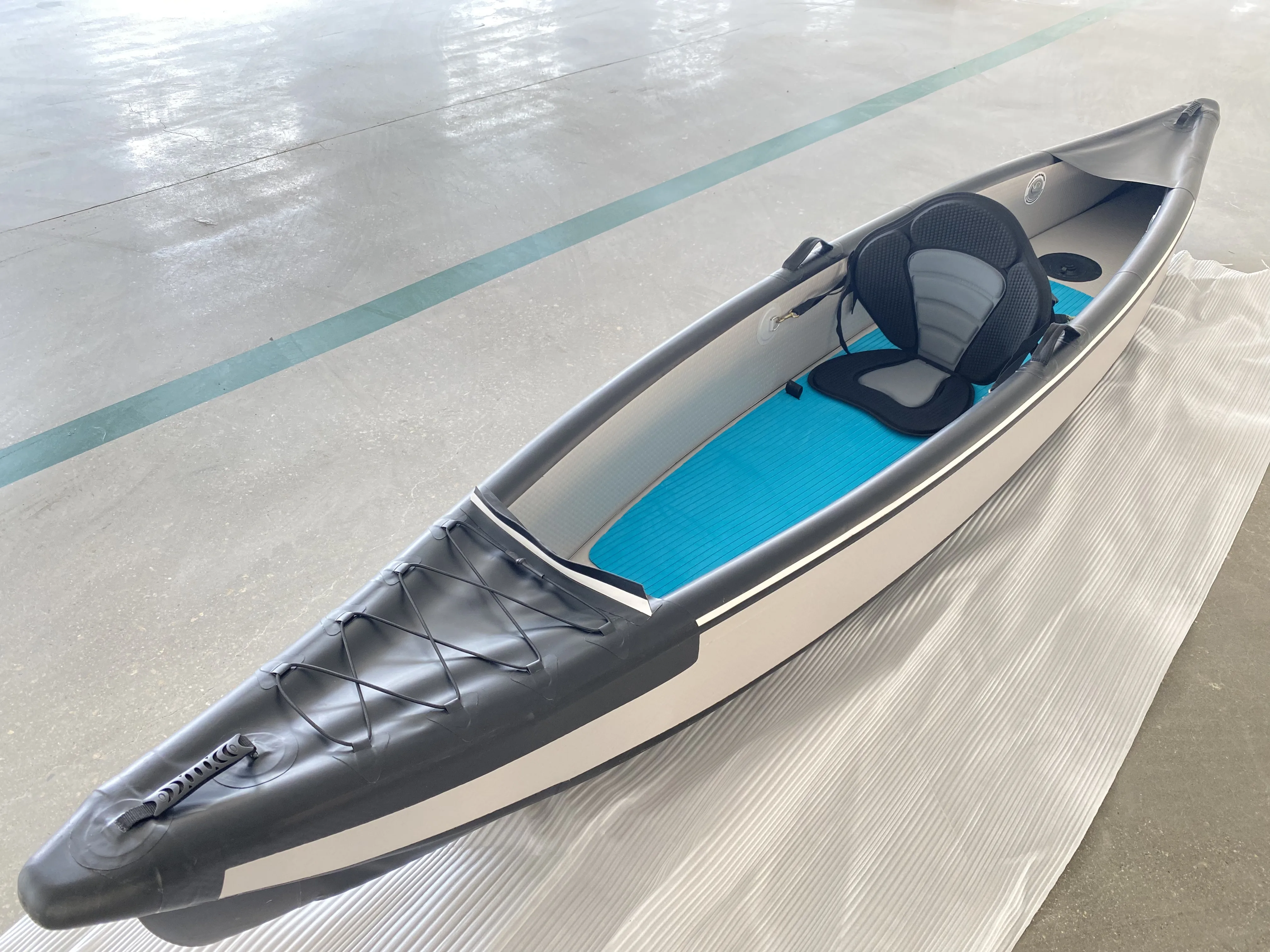 High Quality Rowing Boat Drop Stitch Single Seat Kayak