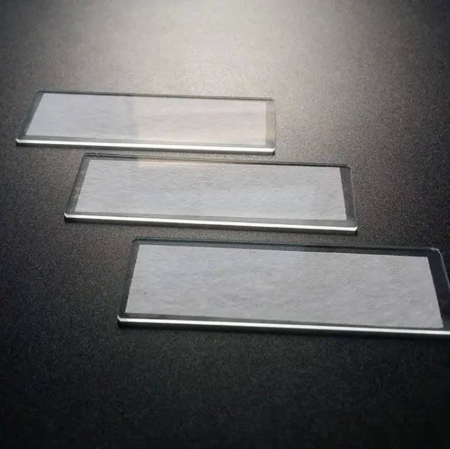 High Purity Clear Quartz Glass Microscope Slide
